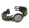 Scraper Whistle Flint Fire Starter Gear Watch