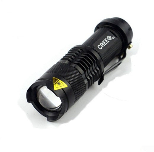 Zoomable LED Torch penlight Waterproof LED Flashlight 3 Modes