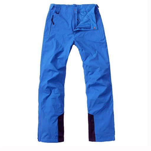 Man waterproof windproof breathable softshell thermal trousers