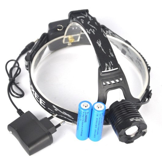 Zoomable LED Headlamp Flashlight Camping & Hiking Equipment