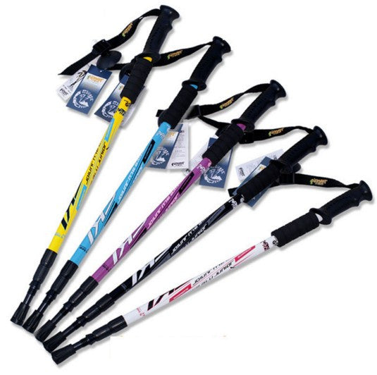 Anti-skid Ultra-light Alpenstock Trekking Pole Anti-shock